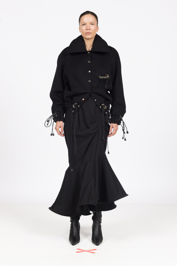 JAKNA BOMBER CRNA